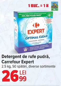 Carrefour Detergent de rufe pudră, Carrefour Expert Ofertă