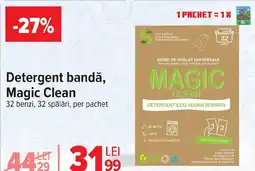 Carrefour Detergent banda, Magic Clean Ofertă