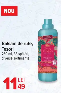Carrefour Balsam de rufe, Tesori Ofertă