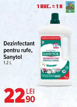 Carrefour Dezinfectant pentru rufe, Sanytol Ofertă