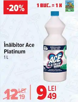 Carrefour Înălbitor Ace Platinum Ofertă