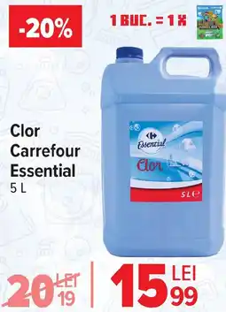 Carrefour Clor Carrefour Essential Ofertă