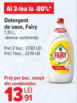 Carrefour Detergent de vase, Fairy Ofertă