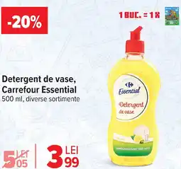 Carrefour Detergent de vase, Carrefour Essential Ofertă