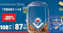 Carrefour Detergent pentru finish maşina de spălat vase, Finish Ofertă