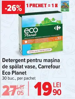 Carrefour Detergent pentru maşina de spălat vase, Carrefour Eco Planet Ofertă