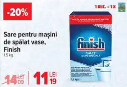 Carrefour Sare pentru mașini de spălat vase, Finish Ofertă