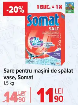 Carrefour Sare pentru mașini de spălat vase, Somat Ofertă
