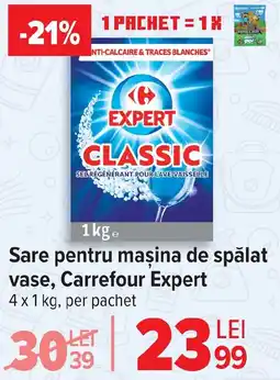 Carrefour Sare pentru maşina de spălat vase, Carrefour Expert Ofertă
