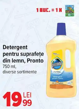 Carrefour Detergent pentru suprafețe din lemn, Pronto Ofertă