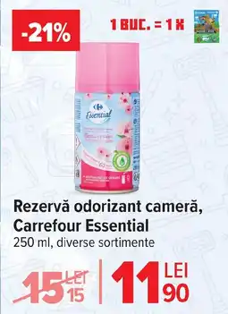 Carrefour Rezervǎ odorizant cameră, Carrefour Essential Ofertă
