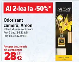 Carrefour Odorizant cameră, Areon Ofertă