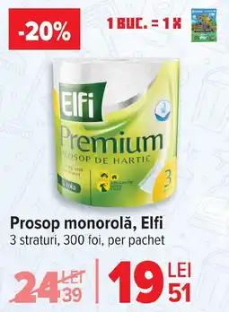 Carrefour Prosop monorolǎ, Elfi Ofertă