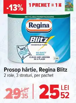 Carrefour Prosop hârtie, Regina Blitz Ofertă