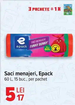 Carrefour Saci menajeri, Epack Ofertă