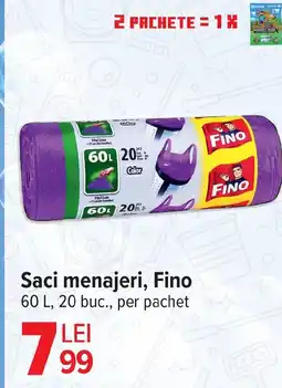 Carrefour Saci menajeri, Fino Ofertă