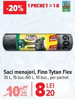 Carrefour Saci menajeri, Fino Tytan Flex Ofertă