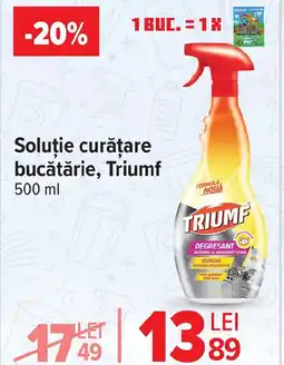 Carrefour Soluţie curățare bucătărie, Triumf Ofertă