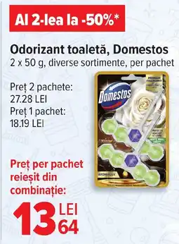 Carrefour Odorizant toaletă, Domestos Ofertă