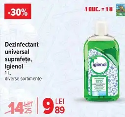 Carrefour Dezinfectant universal suprafețe, Igienol Ofertă