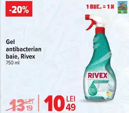 Carrefour Gel antibacterian baie, Rivex Ofertă