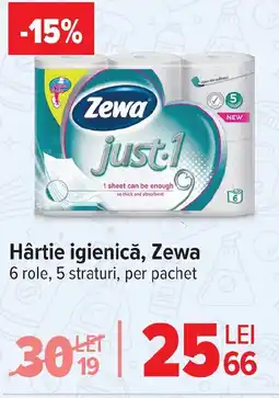 Carrefour Hârtie igienică, Zewa Ofertă