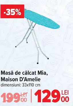 Carrefour Masă de călcat Mia, Maison D'Amelie Ofertă