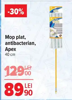 Carrefour Mop plat, antibacterian, Apex Ofertă