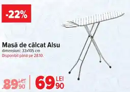 Carrefour Masă de călcat Alsu Ofertă
