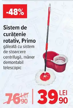 Carrefour Sistem de curăţenie rotativ, Primo Ofertă