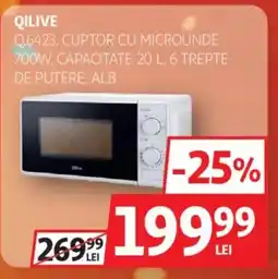 Auchan QILIVE Q.6423, cuptor cu microunde Ofertă