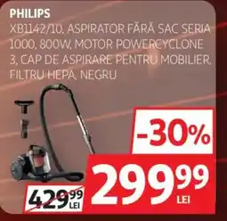 Auchan PHILIPS XB1142/10 Aspirator fără sac seria Ofertă