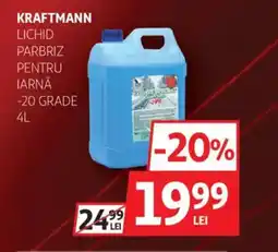 Auchan Kraftmann lichid parbriz pentru iarnă Ofertă