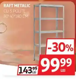 Auchan Raft metalic cu 5 polite Ofertă