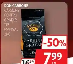 Auchan DON CARBONE Cărbune pentru grătar tip mangal Ofertă
