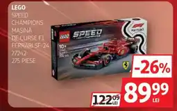 Auchan LEGO Speed champions maşină de curse F1 ferrari SF-24 Ofertă