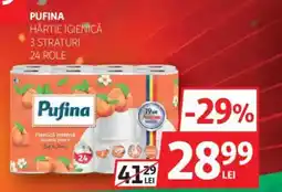 Auchan PUFINA Hârtie igienică Ofertă