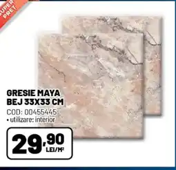 Ambient Gresie maya bej Ofertă