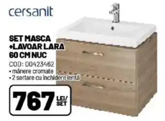 Ambient Set masca +lavoar lara Ofertă