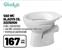 Ambient Vas wc gladys cil 20210300 Ofertă
