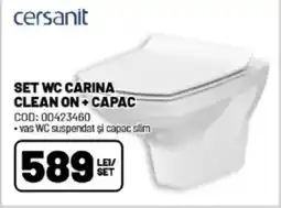 Ambient Set wc carina clean on + capac Ofertă