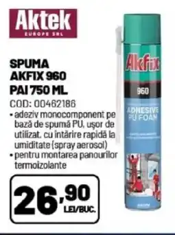 Ambient Spuma akfix 960 pai Ofertă