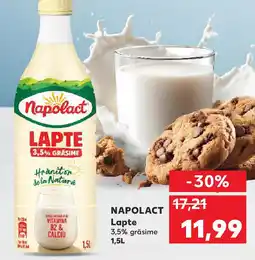 Kaufland NAPOLACT Lapte Ofertă