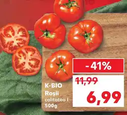 Kaufland K-BIO Roşii Ofertă
