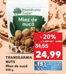 Kaufland TRANSILVANIA NUTS Miez de nucă Ofertă