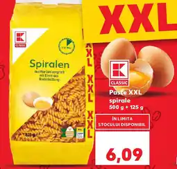 Kaufland Paste XXL spirale Ofertă