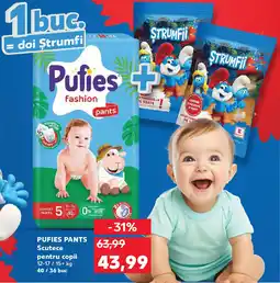 Kaufland PUFIES PANTS Scutece pentru copii Ofertă