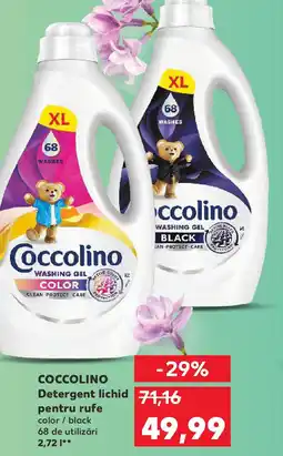 Kaufland COCCOLINO Detergent lichid pentru rufe Ofertă