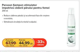 Parusan Șampon stimulator împotriva căderii părului pentru femei
