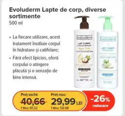 Dr.Max Evoluderm Lapte de corp Ofertă